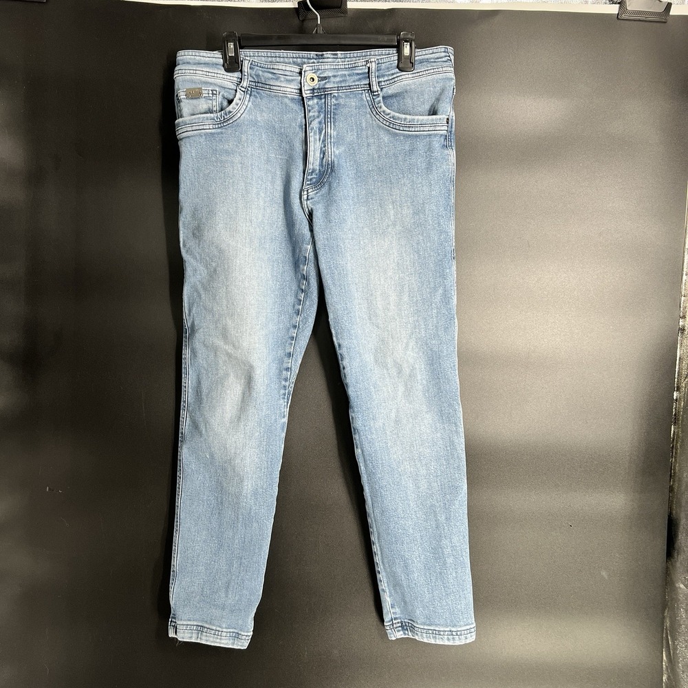 Kuhl Denim Jeans Mens 35x28 Blue Klassik Fit Performance Stretch Straight Leg